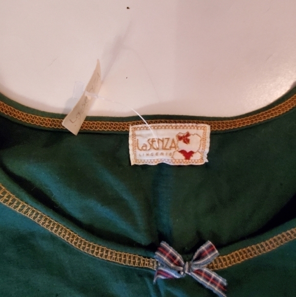 Vintage La Senza Lingerie Country Grandma Teddy Bear Night Gown NWT - Picture 3 of 9